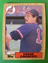 1987 Topps Base Set #353 Ernie Camacho