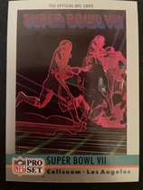 1990 Pro Set Super Bowl 160 #7 Sb Vii Ticket