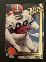 1991 Action Packed Base Set #45 Reggie Langhorne