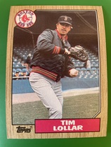 1987 Topps Base Set #396 Tim Lollar