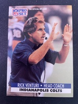 1991 Pro Set Base Set #827 Rick Venturi