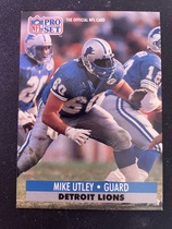 1991 Pro Set Base Set #849 Mike Utley