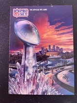 1991 Pro Set Base Set #SC1 SB XXVI Theme Art