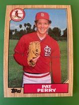 1987 Topps Base Set #417 Pat Perry