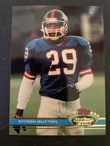 1991 Stadium Club Base Set #166 Myron Guyton