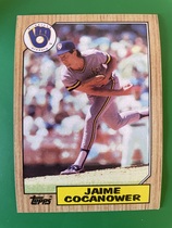 1987 Topps Base Set #423 Jaime Cocanower