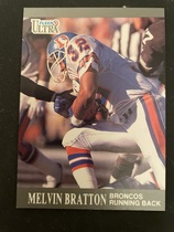 1991 Ultra Base Set #34 Melvin Bratton