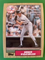 1987 Topps Base Set #434 Mike Fischlin