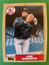 1987 Topps Base Set #451 Joe Sambito