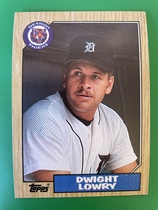 1987 Topps Base Set #483 Dwight Lowry