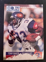 1991 Pro Set Base Set #711 Tony Baker