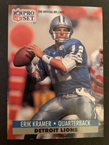 1991 Pro Set Base Set #824 Erik Kramer
