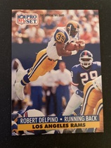 1991 Pro Set Base Set #830 Robert Delpino
