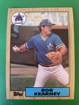 1987 Topps Base Set #498 Bob Kearney