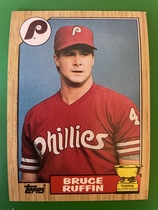 1987 Topps Base Set #499 Bruce Ruffin