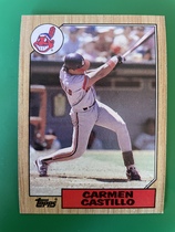 1987 Topps Base Set #513 Carmen Castillo