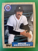 1987 Topps Base Set #515 Willie Hernandez