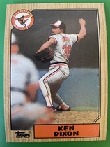 1987 Topps Base Set #528 Ken Dixon