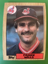 1987 Topps Base Set #551 Frank Wills