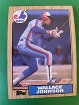 1987 Topps Base Set #588 Wallace Johnson