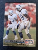 1992 Pro Set Base Set #166 Ray Crockett