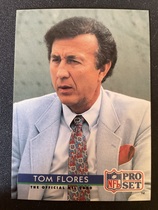 1992 Pro Set Base Set #333 Tom Flores