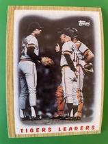 1987 Topps Base Set #631 Tigers