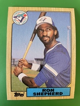 1987 Topps Base Set #643 Ron Shepherd