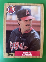 1987 Topps Base Set #696 Gary Lucas