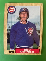 1987 Topps Base Set #715 Bob Dernier