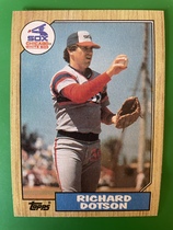 1987 Topps Base Set #720 Richard Dotson