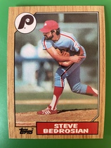 1987 Topps Base Set #736 Steve Bedrosian