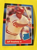 1988 Donruss Base Set #29 Jeff Treadway