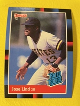 1988 Donruss Base Set #38 Jose Lind