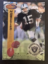 1994 Pinnacle Sportflics #7 Jeff Hostetler