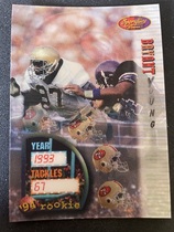 1994 Pinnacle Sportflics #174 Bryant Young