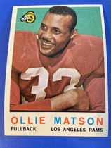 1959 Topps Base Set #50 Ollie Matson
