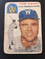 1954 Topps Base Set #140 Tom Wright