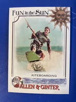 2023 Topps Allen & Ginter Fun in the Sun #FITS-9 Kiteboarding