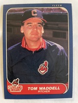 1986 Fleer Base Set #599 Tom Waddell