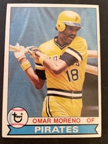 1979 Topps Base Set #607 Omar Moreno