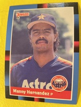 1988 Donruss Base Set #481 Manny Hernandez