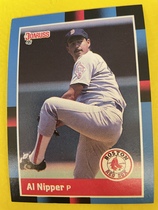 1988 Donruss Base Set #523 Al Nipper