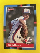 1988 Donruss Base Set #529 Rob McClure