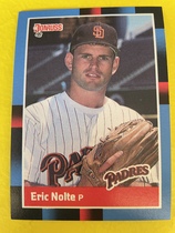 1988 Donruss Base Set #534 Eric Nolte