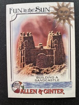 2023 Topps Allen & Ginter Fun in the Sun #FITS-11 Building A Sandcastle