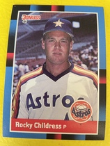 1988 Donruss Base Set #554 Rocky Childress