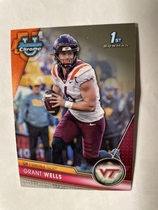 2023 Bowman Chrome University #194 Grant Wells