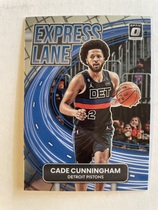 2022 Donruss Optic Express Lane #17 Cade Cunningham