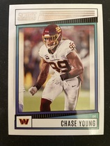 2022 Score Base Set #258 Chase Young